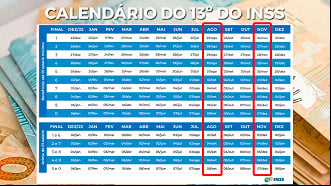 Calendário do 13º do INSS em 2023 Calendário do 13º do INSS em 2023