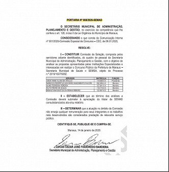 SEMSA Manaus-AM anuncia novo concurso SEMSA Manaus-AM anuncia novo concurso
