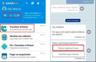 Com o Caixa Tem aberto você pode transferir o seu dinheiro para qualquer banco Com o Caixa Tem aberto você pode transferir o seu dinheiro para qualquer banco
