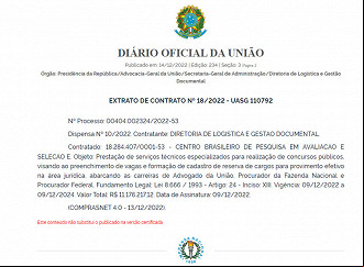 Concurso AGU - Banca definida Concurso AGU - Banca definida