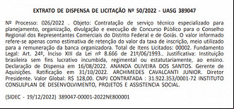 Concurso CORE DF-GO