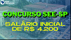 Concurso SEE-SP 2023 com 15.000 vagas para Professores sairá pela Vunesp e tem edital iminente