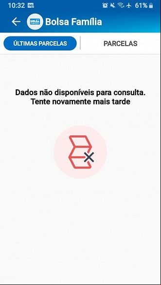 Caixa Tem: Consulta segue com dados não disponíveis Caixa Tem: Consulta segue com dados não disponíveis