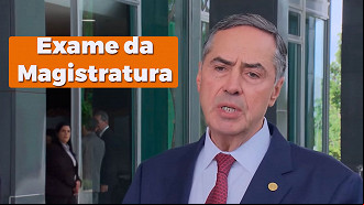 Luís Roberto Barroso anuncia espécie de vestibular para quem for fazer concursos para Juiz - Foto: Divulgação STF Luís Roberto Barroso anuncia espécie de vestibular para quem for fazer concursos para Juiz - Foto: Divulgação STF