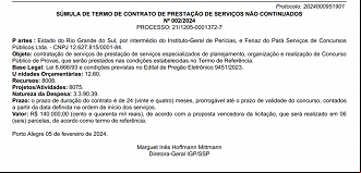 IGP-RS - banca contratada IGP-RS - banca contratada