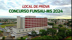 Concurso Funsau-MS 2024 publica locais de provas dos três editais