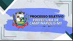 Processo Seletivo Prefeitura de Campinápolis-MT 2025 - Inscrição