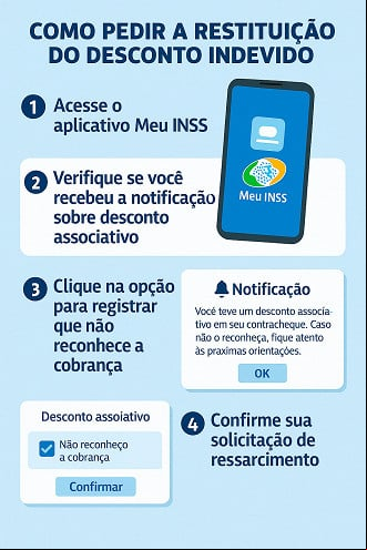 INSS vai enviar notificação sobre descontos indevidos apenas pelo App Meu INSS - Foto: Divulgação
