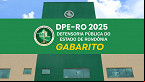 Gabarito DPE-RO 2025 pela FGV; veja respostas